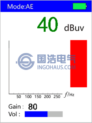 超聲測(cè)量結(jié)果